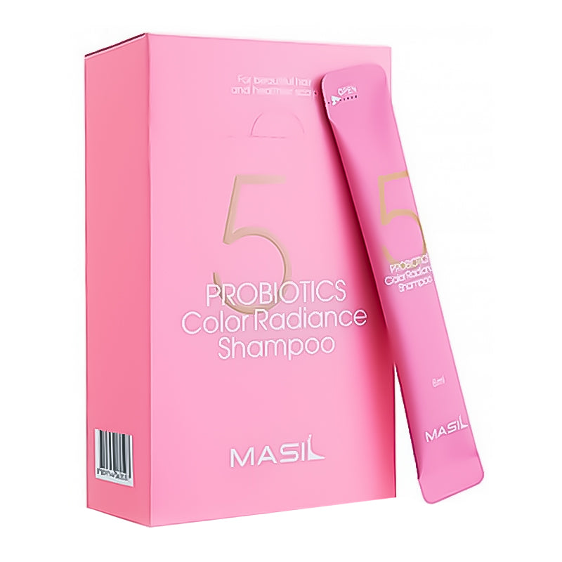 Šampón s probiotikami na ochranu farby Masil 5Probiotics Color Radiance Shampoo 8 ml