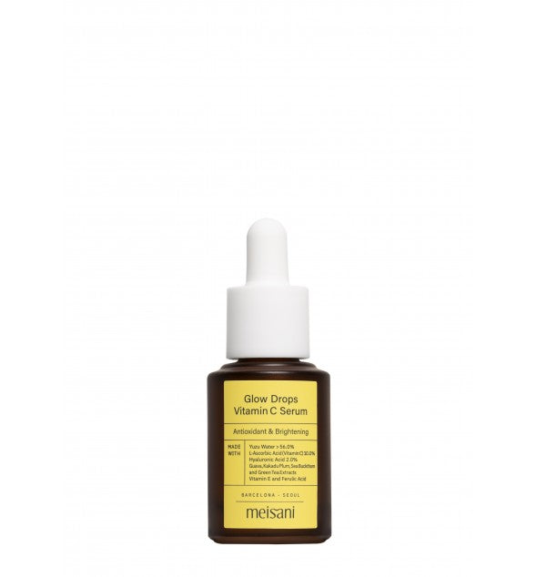 Rozjasňujúce sérum na tvár s vitamínom c Meisani Glow Drops Vitamin C Serum 15 ml