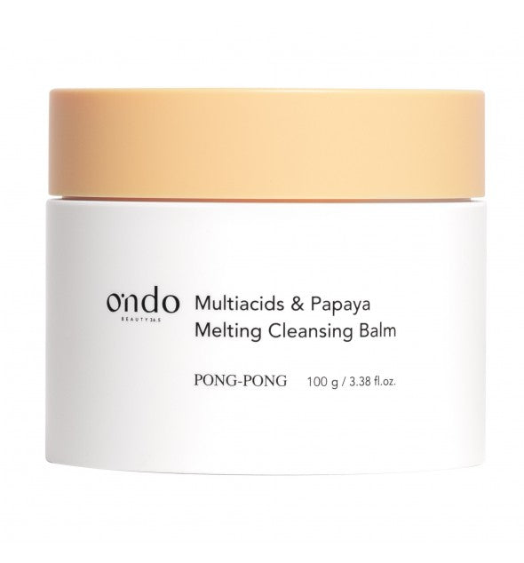Čistiaci a odličovací balzam na tvár Ondo Beauty Multiacids & Papaya Cleansing Balm 100 ml