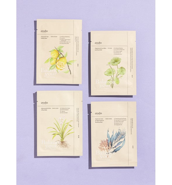 Sada látkových masiek na tvár Ondo Beauty 36.5 Mask Pack