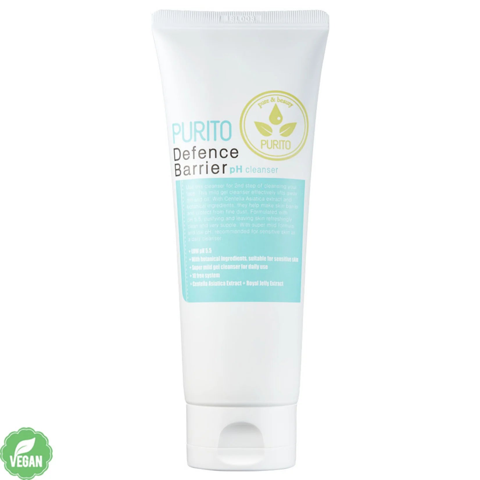 Čistiaci gél na tvár Purito Defence Barrier pH Cleansing Gel 150 ml