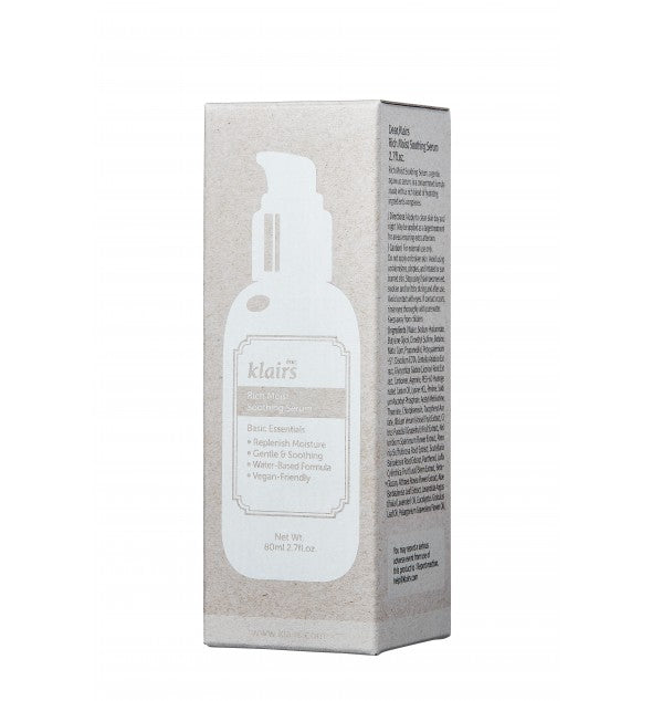 Upokojujúce sérum na tvár Klairs Rich Moist Soothing Serum 80 ml