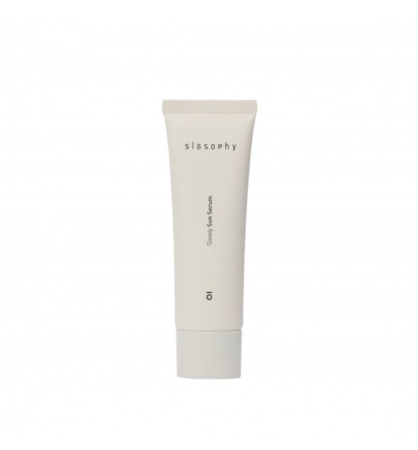 Ľahký opaľovací krém na tvár Slosophy Slowly Sun Serum 50 ml