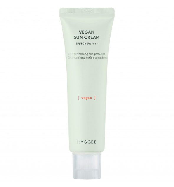 Vegánsky opaľovací krém na tvár Hyggee Vegan Sun Cream 50 ml