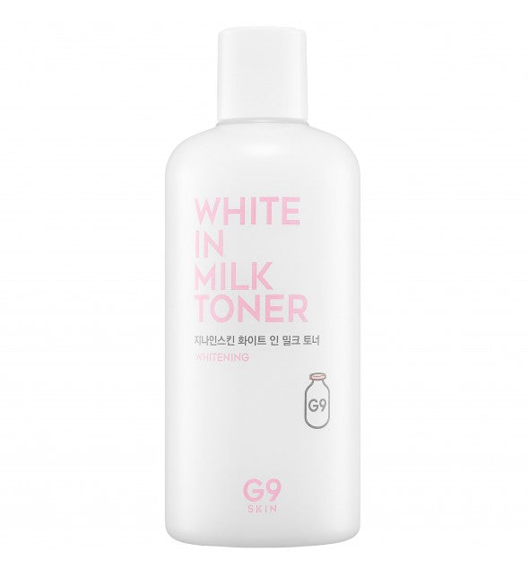 Rozjasňujúci pleťový toner G9Skin White In Milk Toner 300 ml